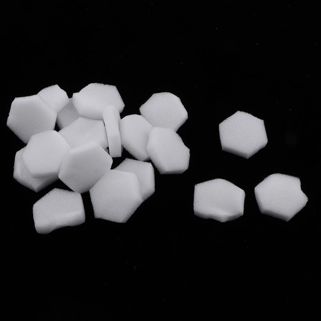 80 Pieces Nails Stamping Sponges Kit Ombre Nail Art Stamping Kit Magic Tools