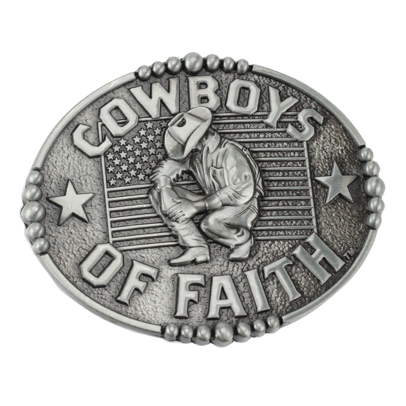 YonbaoDY gürtel Schnalle Den Glauben der Westlichen Cowboy bund DIY Zubehör – Detail 4