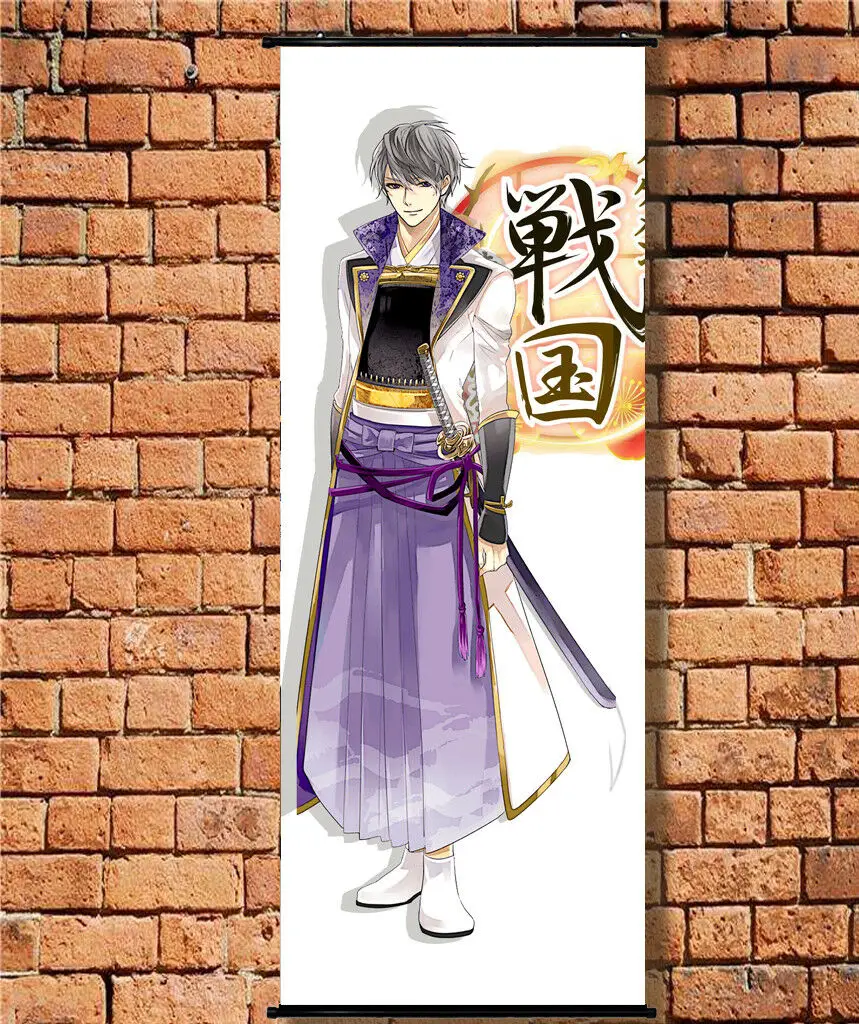 Ikemen Sengoku Imagawa Yoshimoto Anime Cloth Poster Wall Scroll Long 105x40cm 