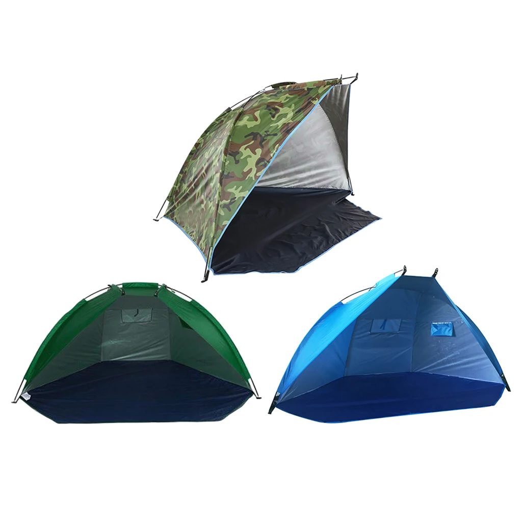 Portable Beach Tent Sun Protection Ultralight Canopy for Camping Picnics in