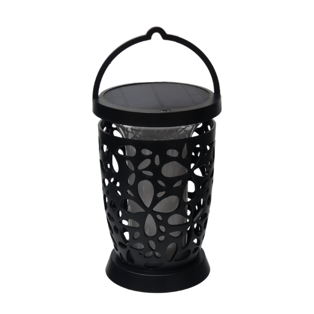 Solares à Prova Luzes ao ar Quintal Seguro Caminho Portátil Paisagem Iluminação Lanternas Dwaterproof Água Guarda-chuva Livre Decorativa Chama Cintilação 2 Pçs 13 Cheap Lâmpadas solares