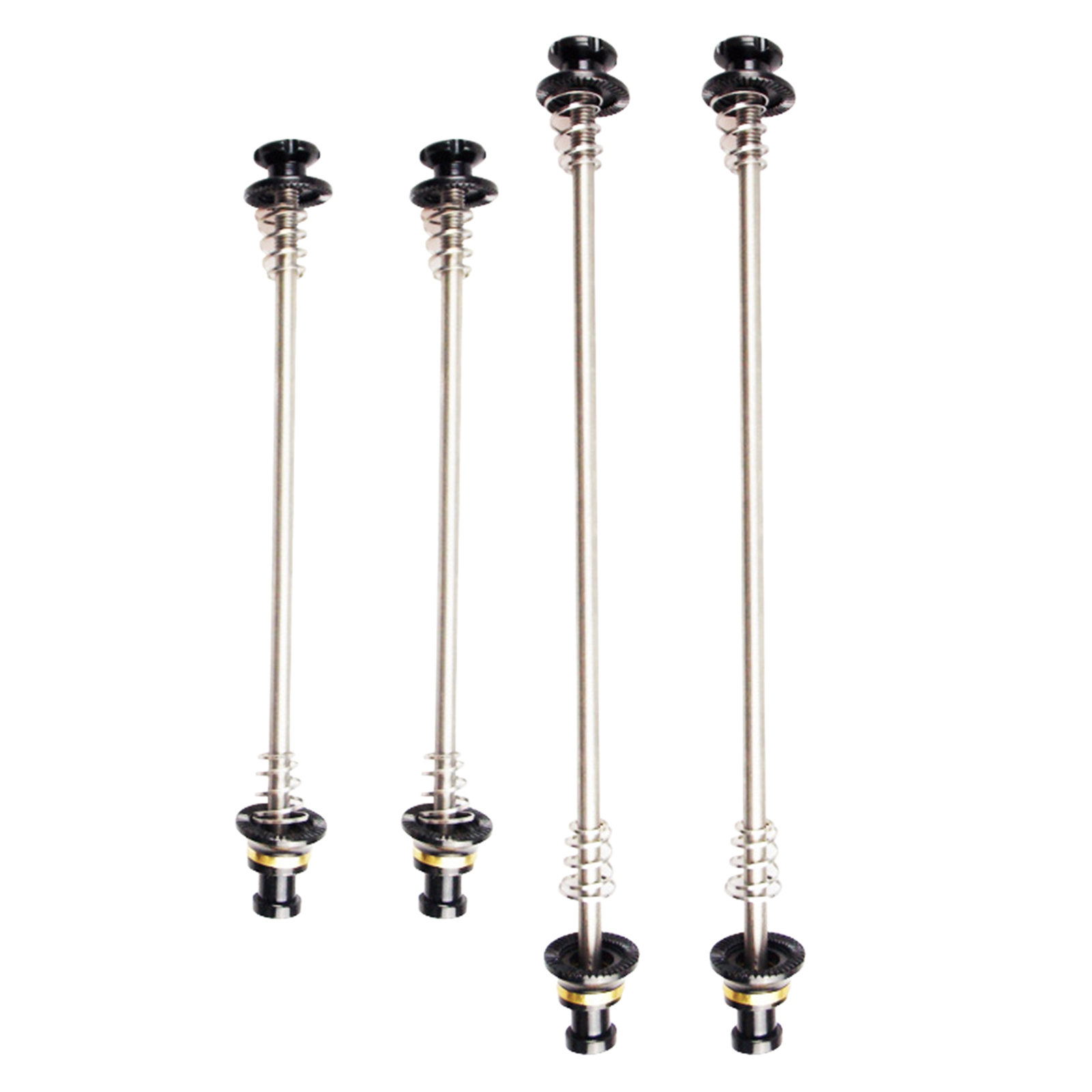 1Pair Ultralight Bicycle Skewers Quick Release Titanium Axle QR Skewer Mountain Road Bicycle Cycling MTB Wheel Hub Skewers