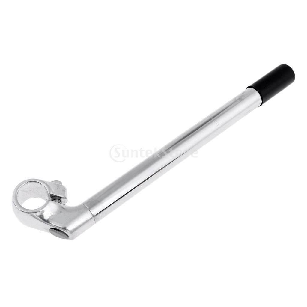 Aluminum Alloy Bike Bicycle Stem Quill Handlebar Stem Riser 25.4mm/1'' 30 Degree Extender Adapter