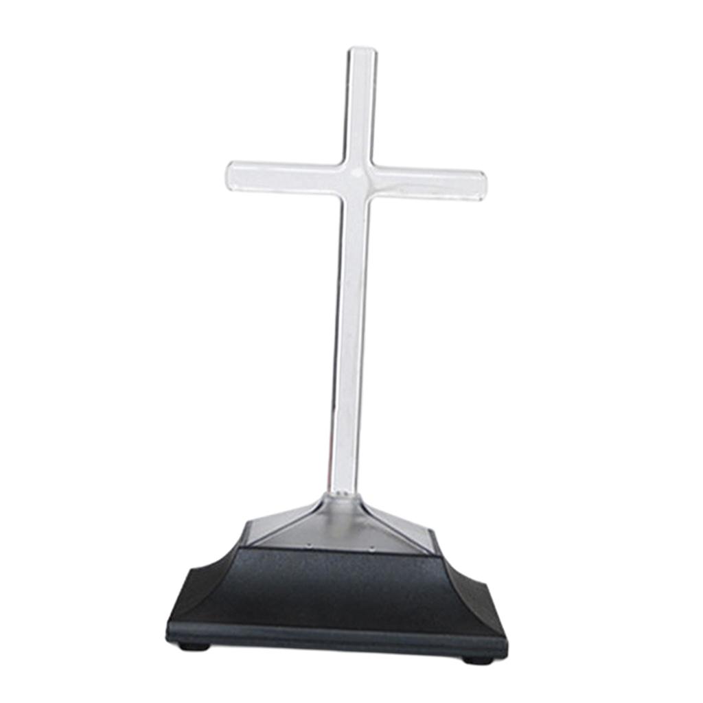 Solar Cross Light Remembrance Gifts Christian LED Light Landscape Light Stake for Path Lawn Yard Patio Church Cemetery Decor