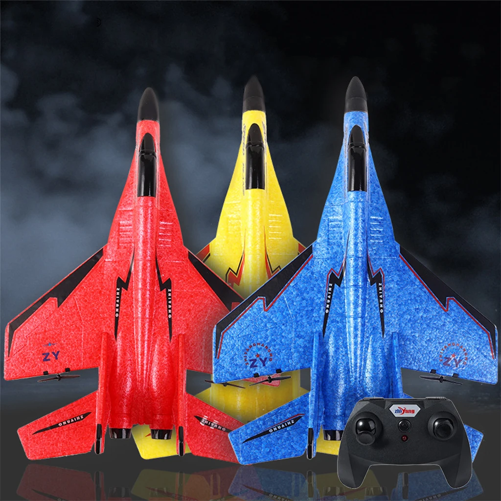 2.4G Glider RC Drone SU35 Fixed Wing Airplane Hand Throwing Foam Dron Electric Remote Control Outdoor RC Plane Toys 