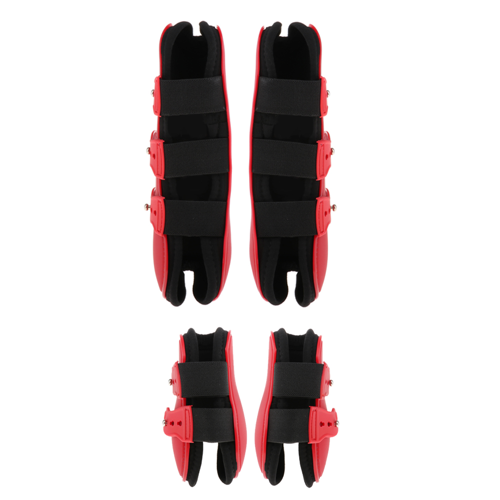 2 Pairs / Set Dressage Boots for Horses Horse Boots, Leg Protection, Lightweight and Tough Sports Boots