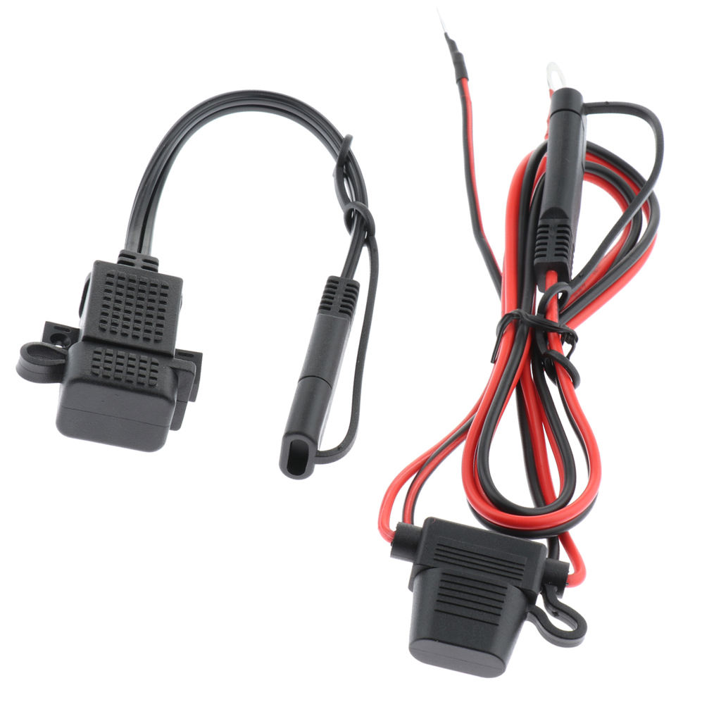 Universal Motorcycle Waterproof USB Charger Adapter Power Supply Socket