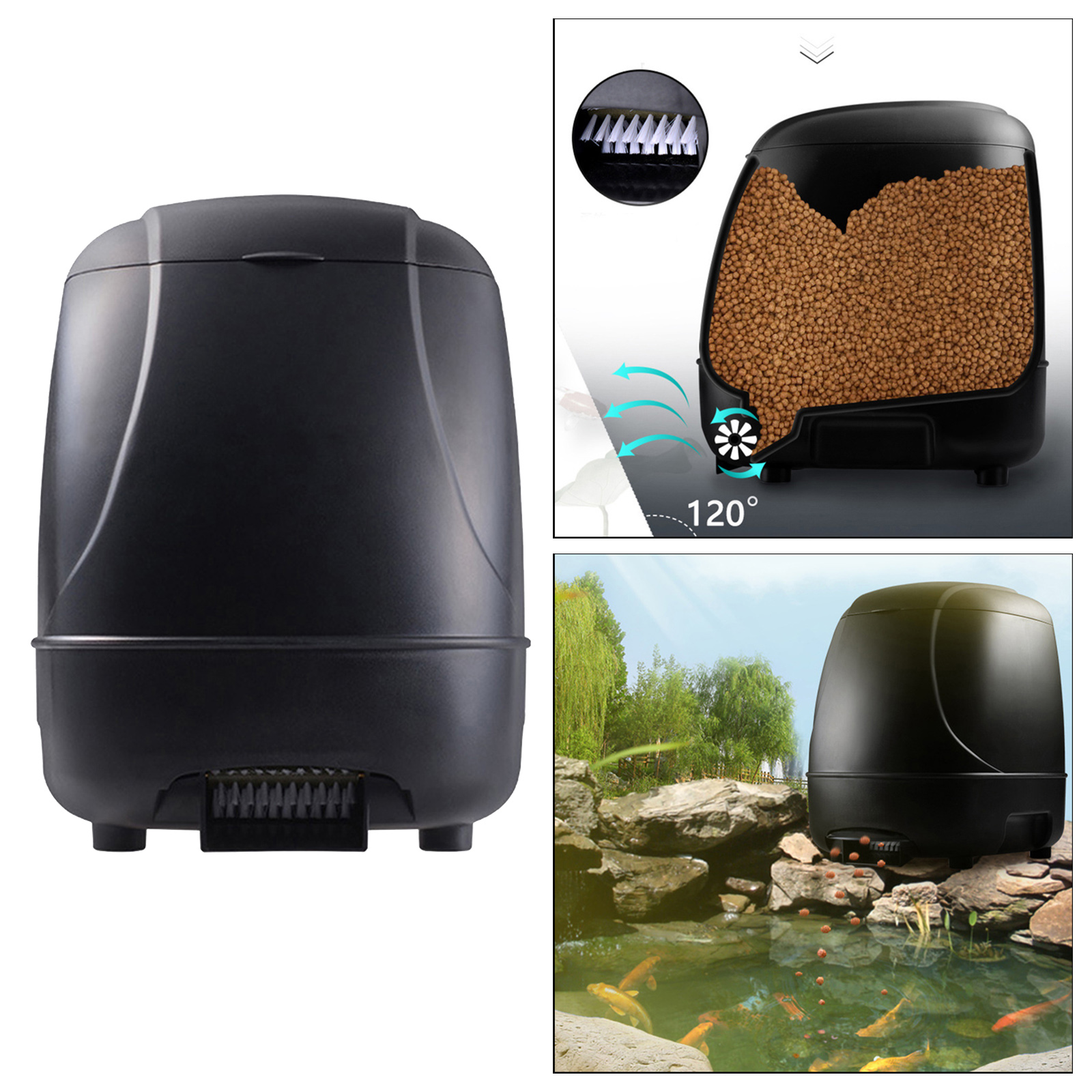 superfish automatic pond feeder