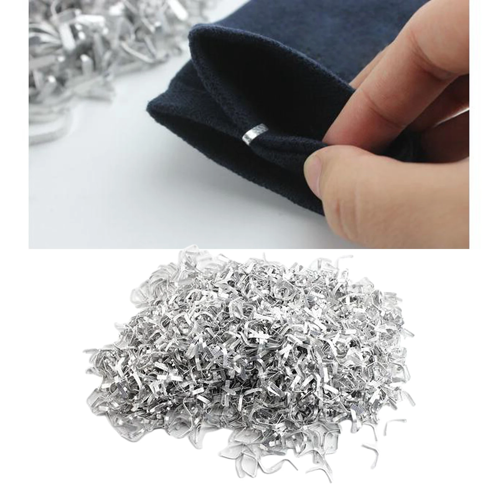 10000Pcs Socks Packing Clip Aluminium Alloy Sock Snaps Locks Buckles Holder