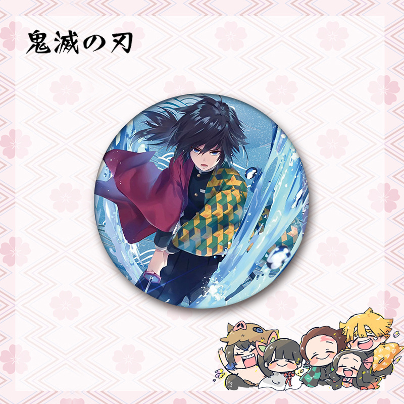 New Anime Demon Slayer 58mm Anime Tinplate Nezuko Tanjirou Butterfly Bear Badge Ornament Backpacks Bag Badges Button Brooch Pins New Anime Demon Slayer 58mm Anime Tinplate Nezuko Tanjirou Butterfly Bear Badge Ornament Backpacks Bag Badges Button Brooch Pins