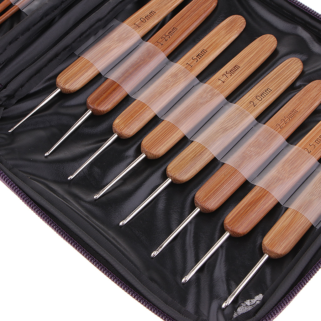 Pack of 20 Crochet Hook Knitting Needles Weave Sewing Stitching Tools