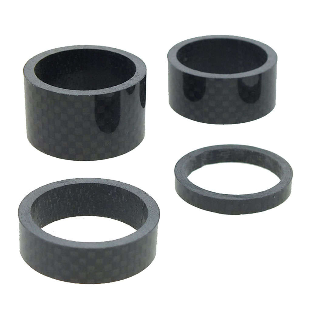 4x Alloy Bicycle Headset Spacer Front Fork Head Parts Washer Height Adjuster