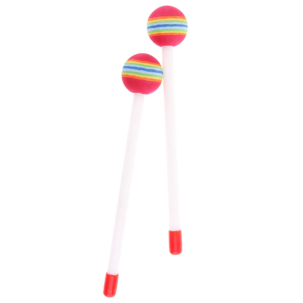 A Pair Drum Sticks Mallet for Kids Early Educational Musical Instrument Toy