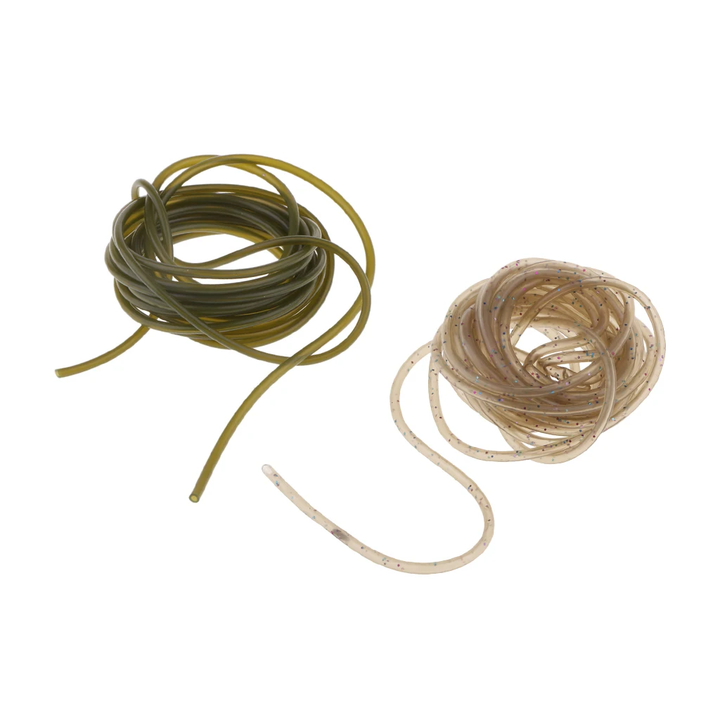 Durable 2m Rubber Rig Tube Sleeve Anti-Tangle Rig Tubing for Carp Fishing, Ensure the High Accuracy of Fishing