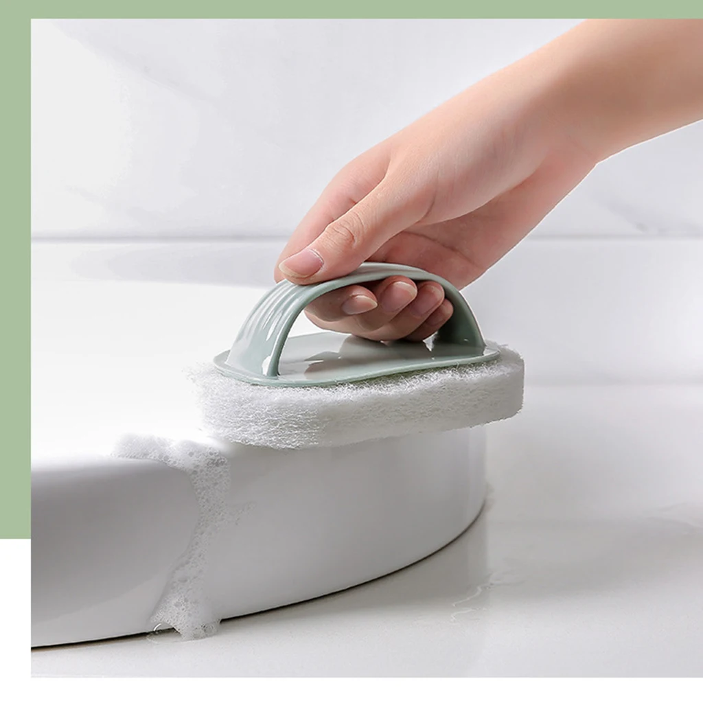 Soft Kitchen Clean Brush Pot Bathroom Sink Toilet Bathtub Scrubber Tools