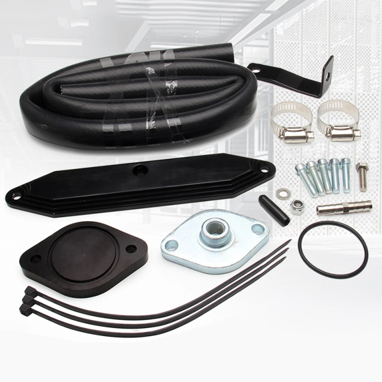 Aluminum Alloy EGR Valve Cooler Kit for Ford Powerstroke  V8 6.7L