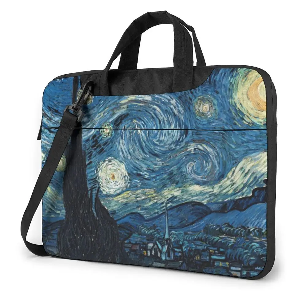 Van Gogh Laptop Bag Case With Handle Protective Computer Bag Stylish Travel Laptop Pouch laptop bags waterproof