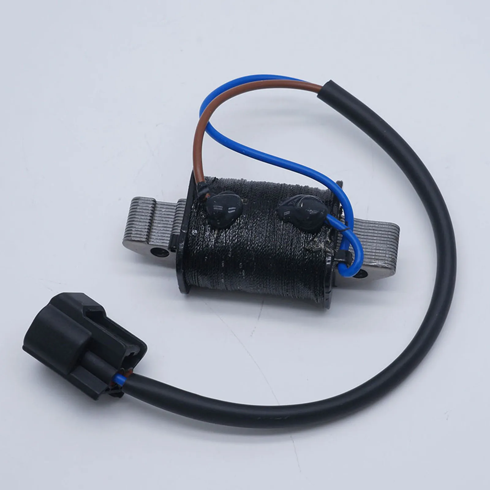 New Charge Coil for Yamaha Outboard Motor 70HP 60HP with Plug 6H2-85520-01-00, Perfect replacement for you old or broken part.