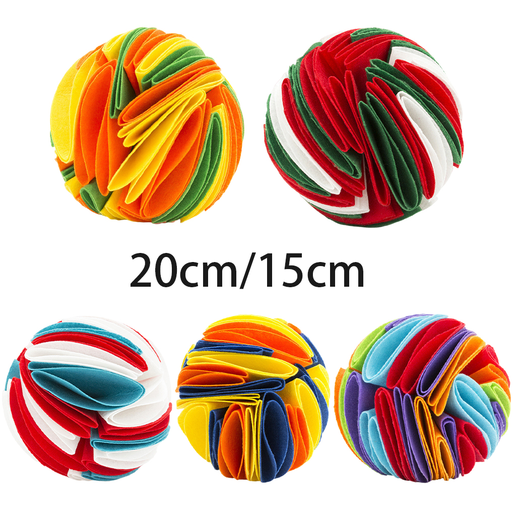 Snuffle ball Dog Puzzle Toys Increase IQ Slow Dispensing Feeder Pet Cat Training Games Feeding Feeding Food Intelligence Toy