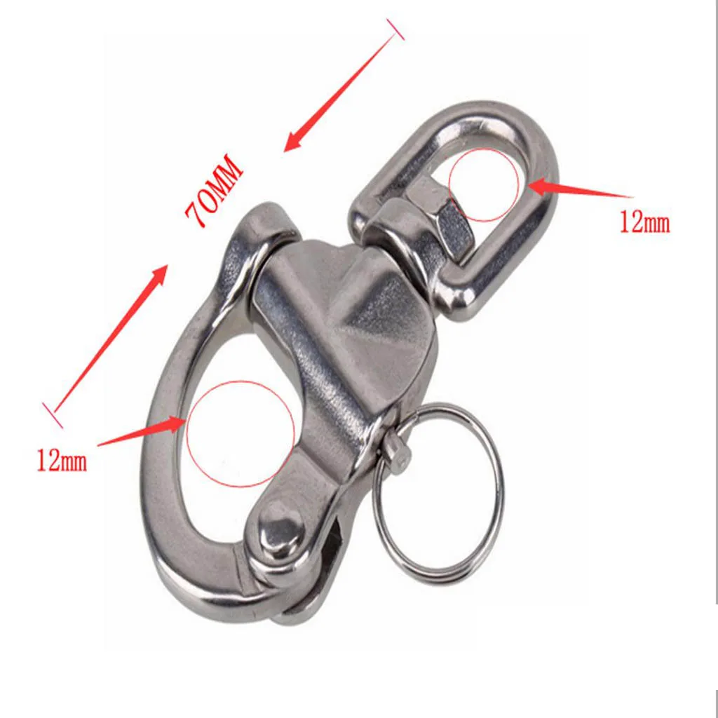 Stainless Steel Quick Release Snap Shackle for Sailboat Case
