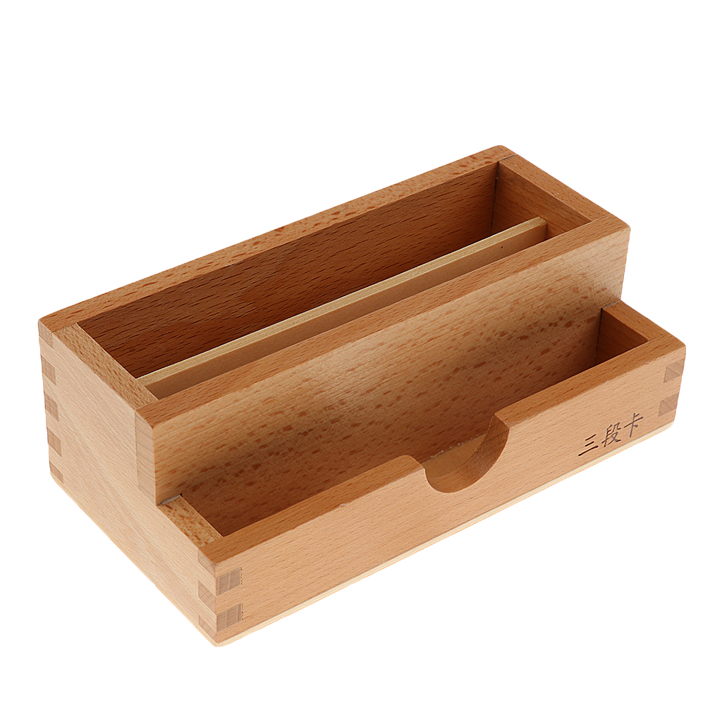   Box Math Material Wood for Play Children Early Development Toys
