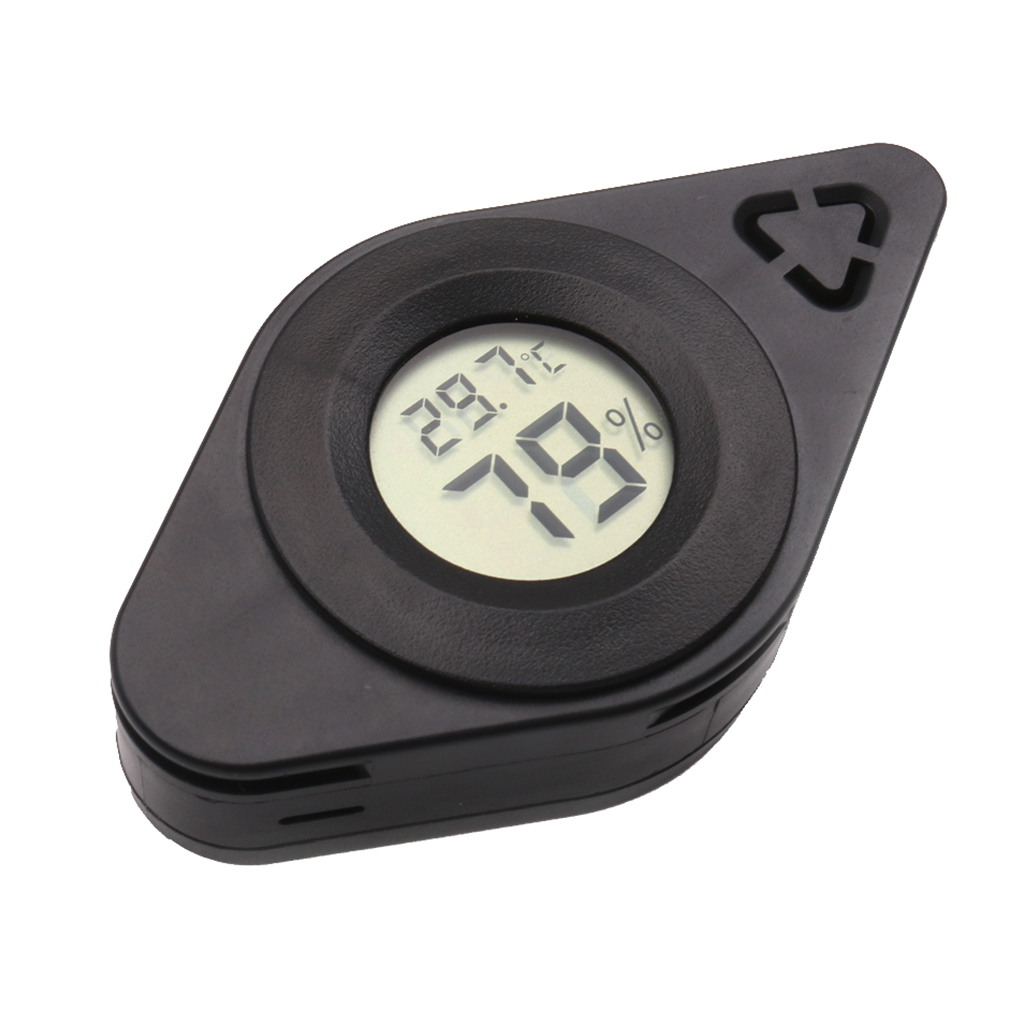 Digital Guitar Case Sound Hole Electronic Hygrometer Thermometer Humidifier