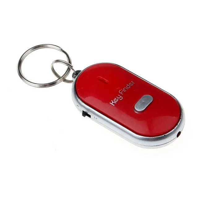 Traceur GPS, détecteur de clés, lampe torche LED avec contrôle du son à  distance, facile à utiliser, adapté pour les personnes âgées, porte-clés de  téléphone, sifflet, traqueur de son (bleu) : 