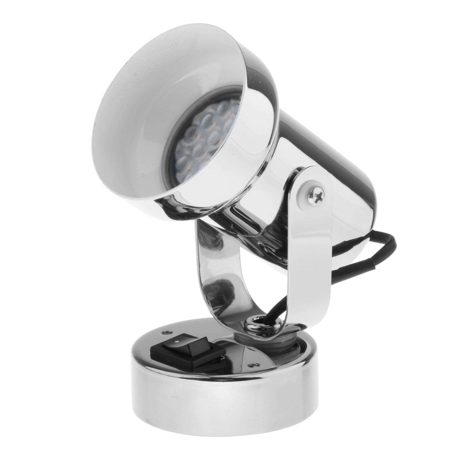 12V Marine Boat Interior LED Reading Light 3W RV Boat Camper Warm White Wall Lamp