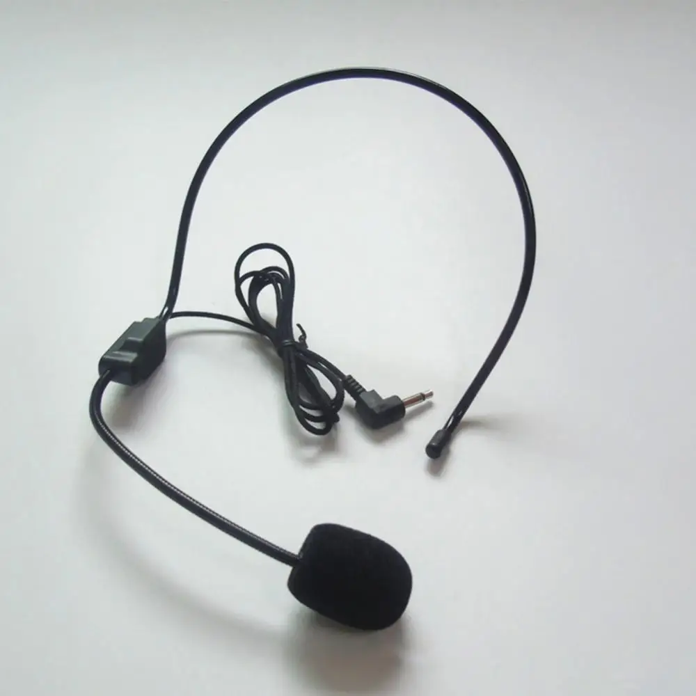 Portable Over The Head Wear a microphone Clip Microphone for Lectures Speech Microphone Headset Phone wheat bee ear mic