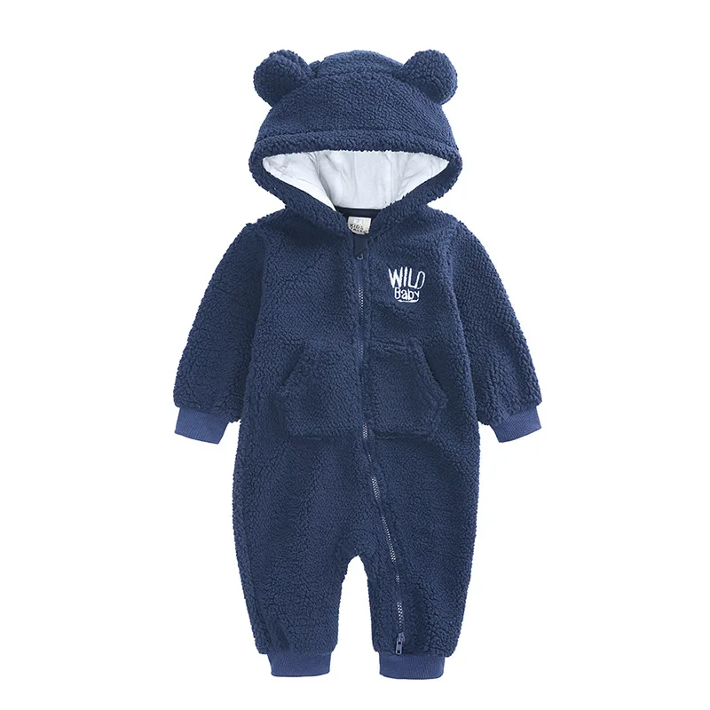 Baby Bodysuits are cool Autumn Winter Baby Boys Girls Fleece Rompers Warm Romper Playuits Fashion Toddler Clothes Cute Infant Baby Girls Romper