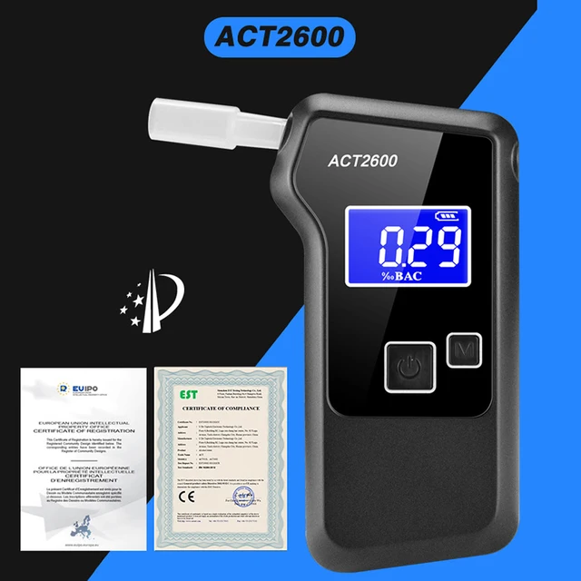 Good Sale Alcohol Test Machine Factory Price Personal Portable Digital  Display Breath Fuel Cell Alcohol Tester Breathalyzer - Alcohol Tester -  AliExpress