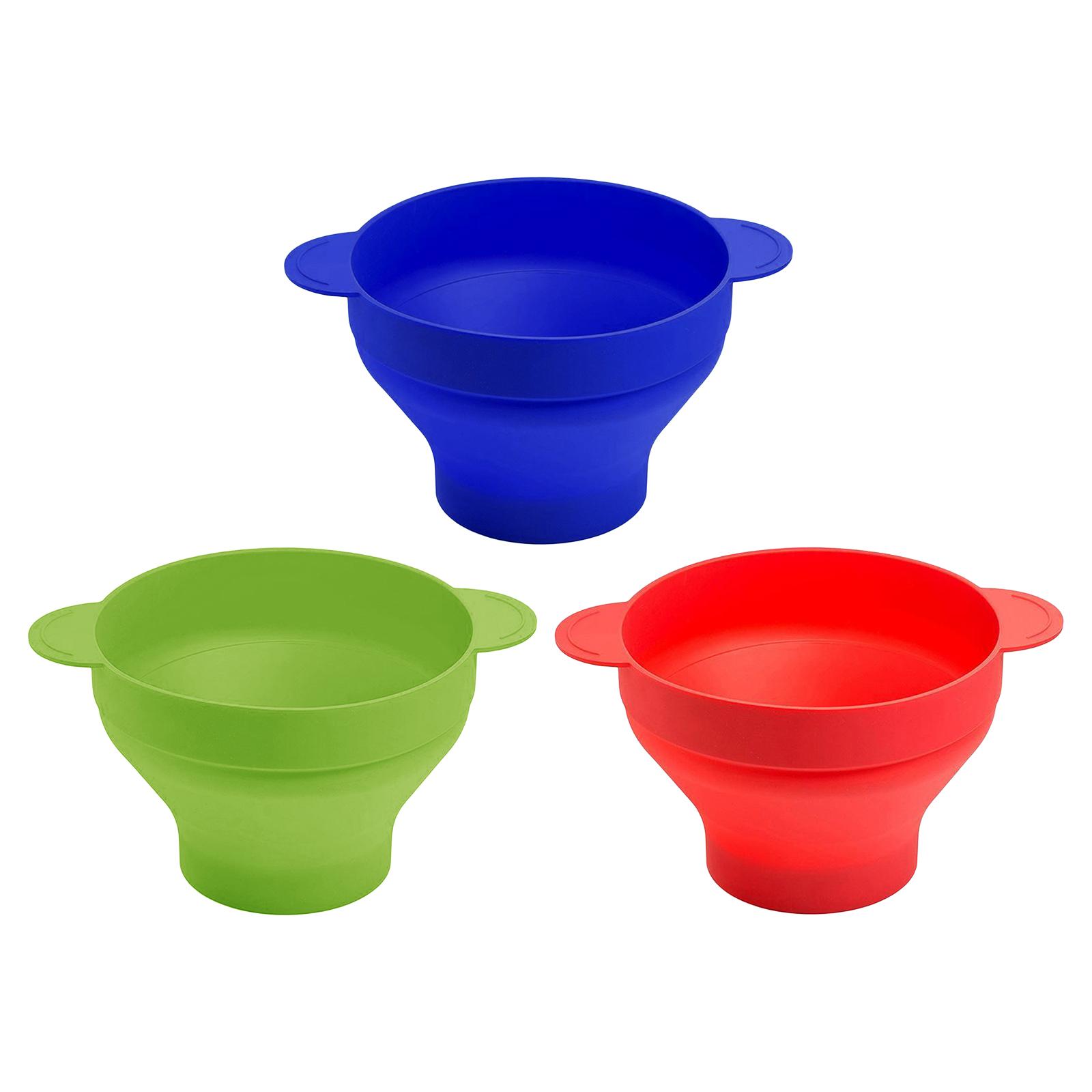 Microwave corn Maker  Corn Collapsible Silicone Bowl Container