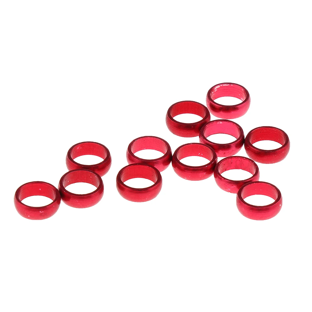 12 Pieces Sharft Protect Flights O Rings Replacement Rings Grip 