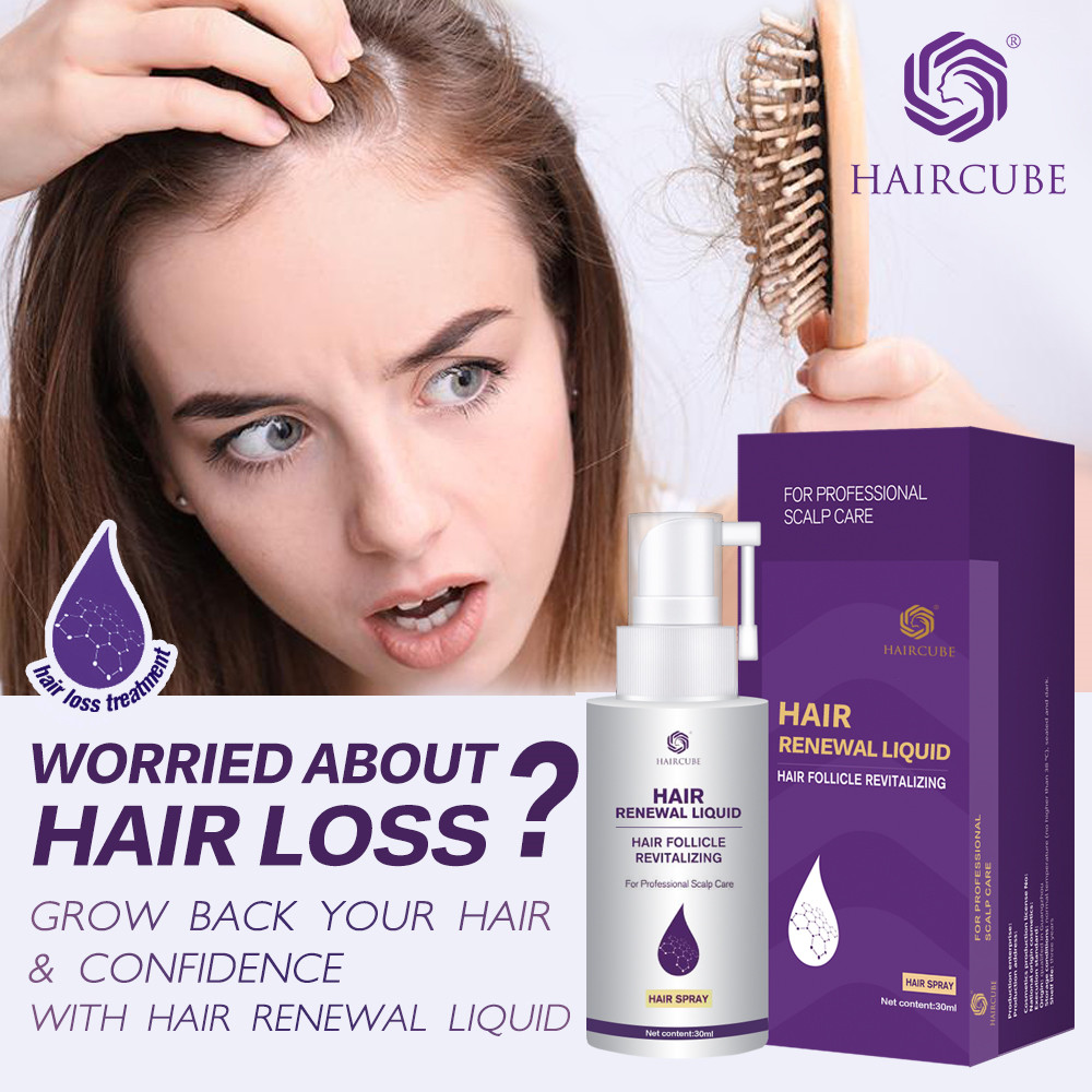 Best of HAIRCUBE Hair Rapid Growth Essence Oil Anti Hair Loss Dense Hair Repair Damage Hair Serum Natural Organic Hair Care Spray Reviews & Tips