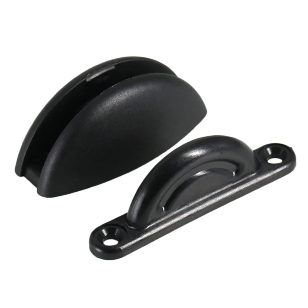 Nylon Door Retainer Door Catch for Caravan Camper Motorhome RV Boat Black