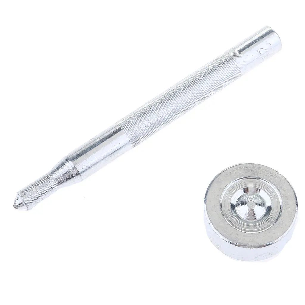 152Pcs Stainless Steel Boat Marine Cover Fastener Snap 3/8`` Screw Kit with Installation Tool