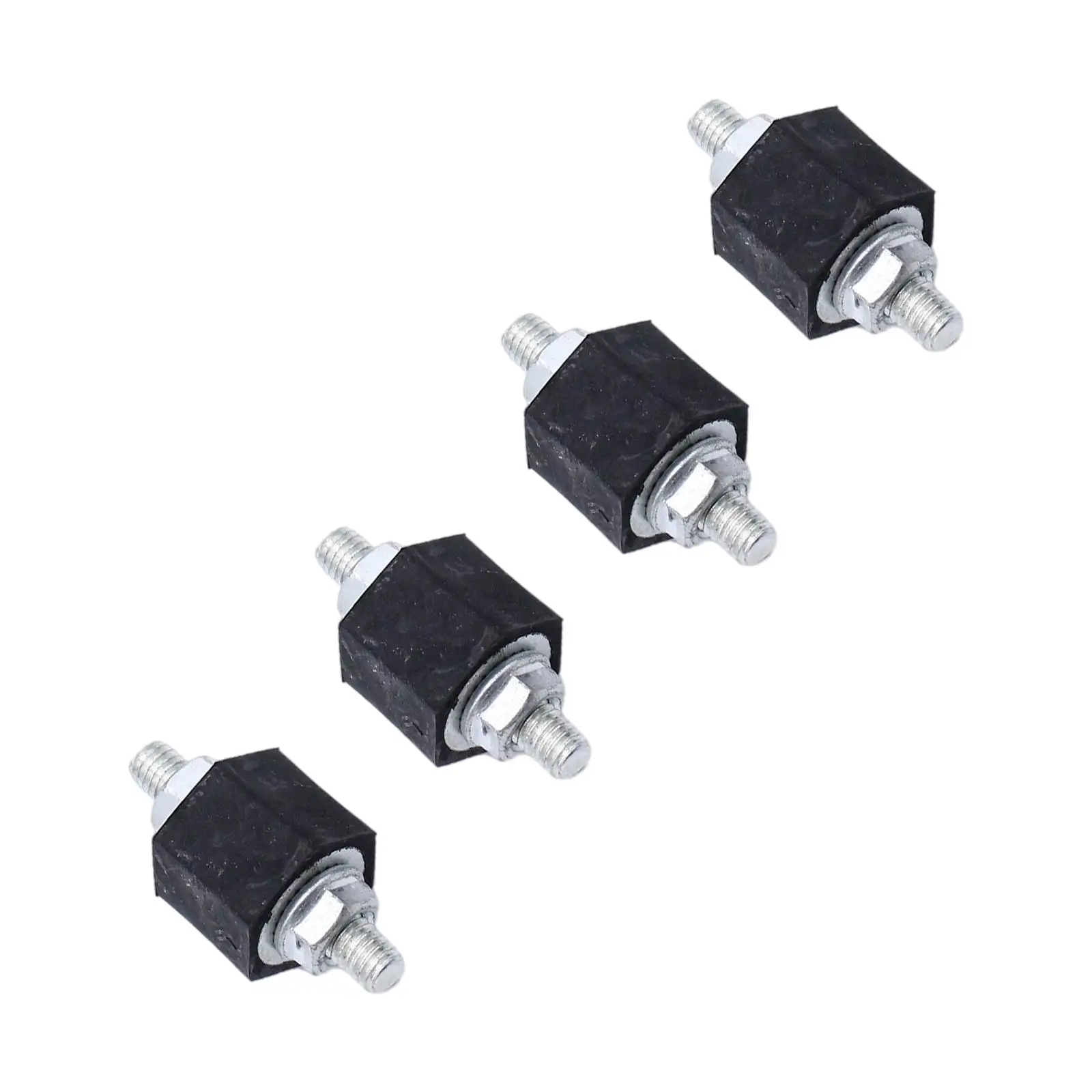 4 Pcs Threaded Rubber Mount 191 201 256 191201256 Safe Driving Accessories
