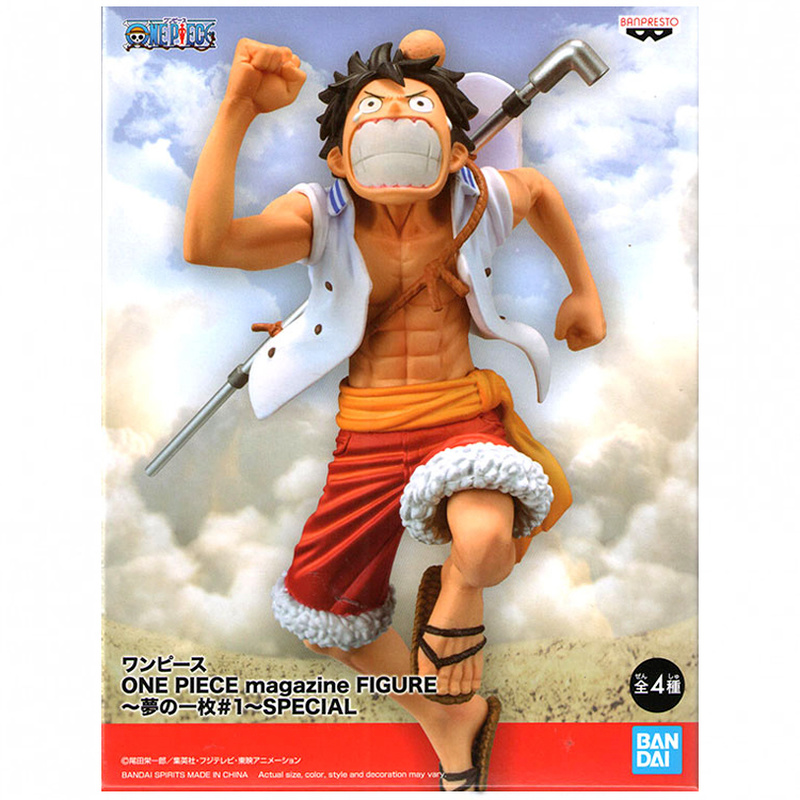 Bandai One Piece Monkey D. Luffy Figure - 17cm Collectible Dol