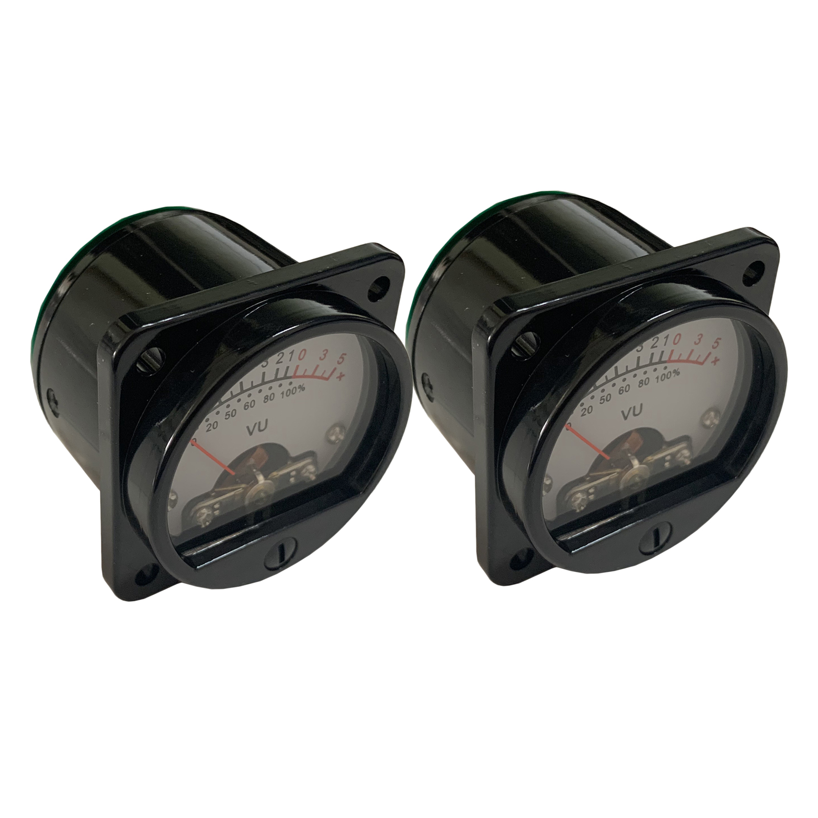 2x Analog VU Meter Panel Kit DB Decibel Level Tester Warm Backlight Recording Amplifier CQ-45W