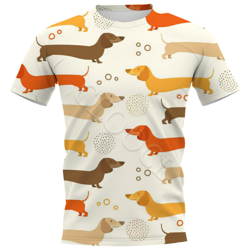 mens-dachshund-tshirt-3d-dog-print-short-sleeve-casual-top