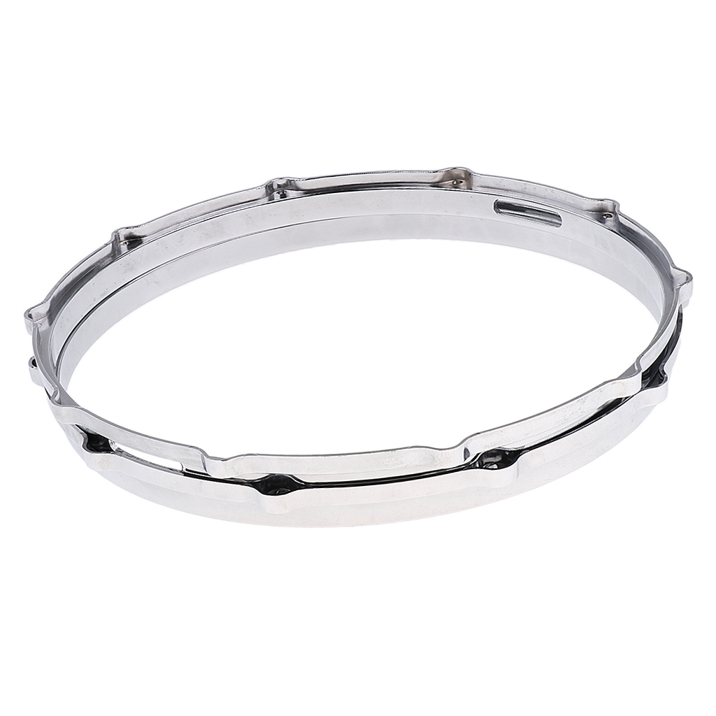 2pcs Snare Drum Plating Hoop Ring Rim 14-inch Percussion Instrument Parts Accessory Drum Hoop Ring Hardware