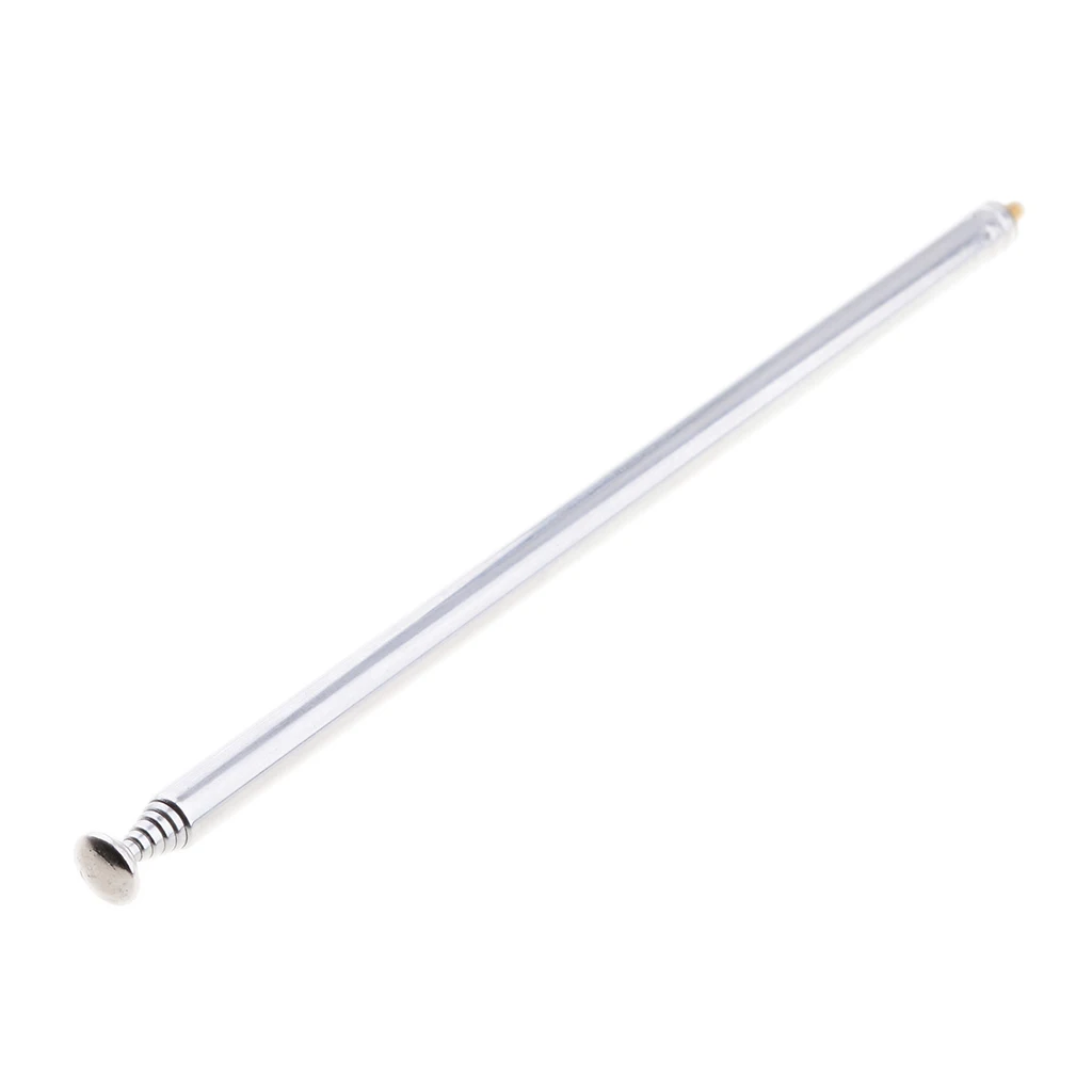 Replacement 973mm 7 Sections Telescopic Antenna Aerial for Radio TV