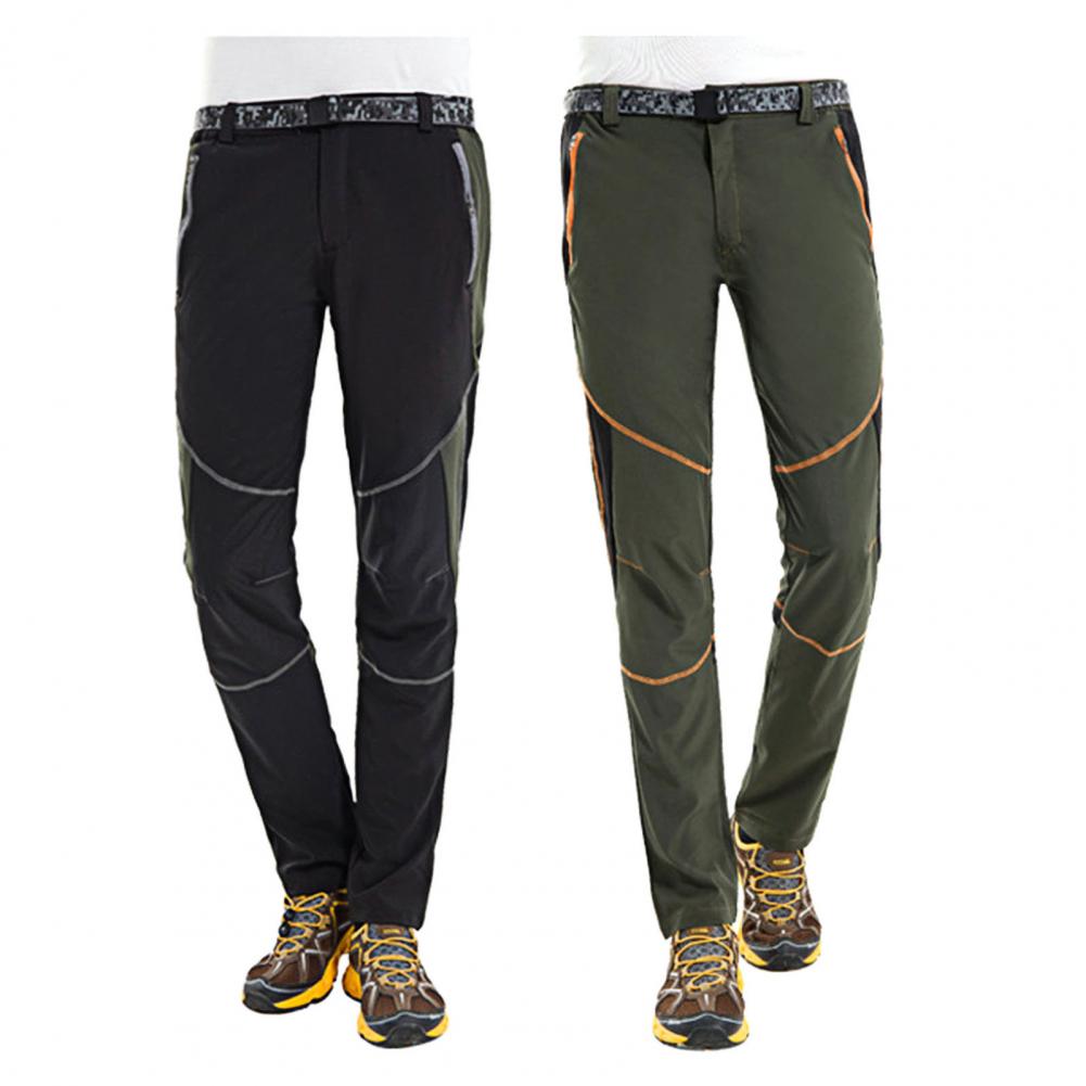 Description Picture 4 of itemNUONEKO Men's Softshell Winter Hiking Pants Waterproof & Windproof Warm Fleece, Thick, Reflective, Outdoor Sports Trousers