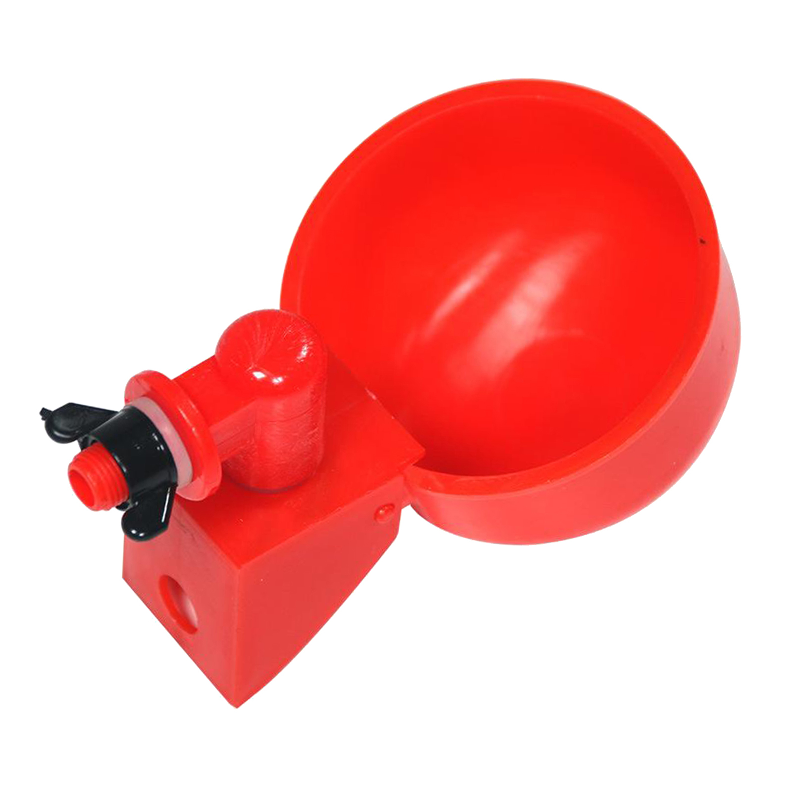Poultry Watering Cups Bowl Plastic Waterer Duck Feeder Supplies Easy Install