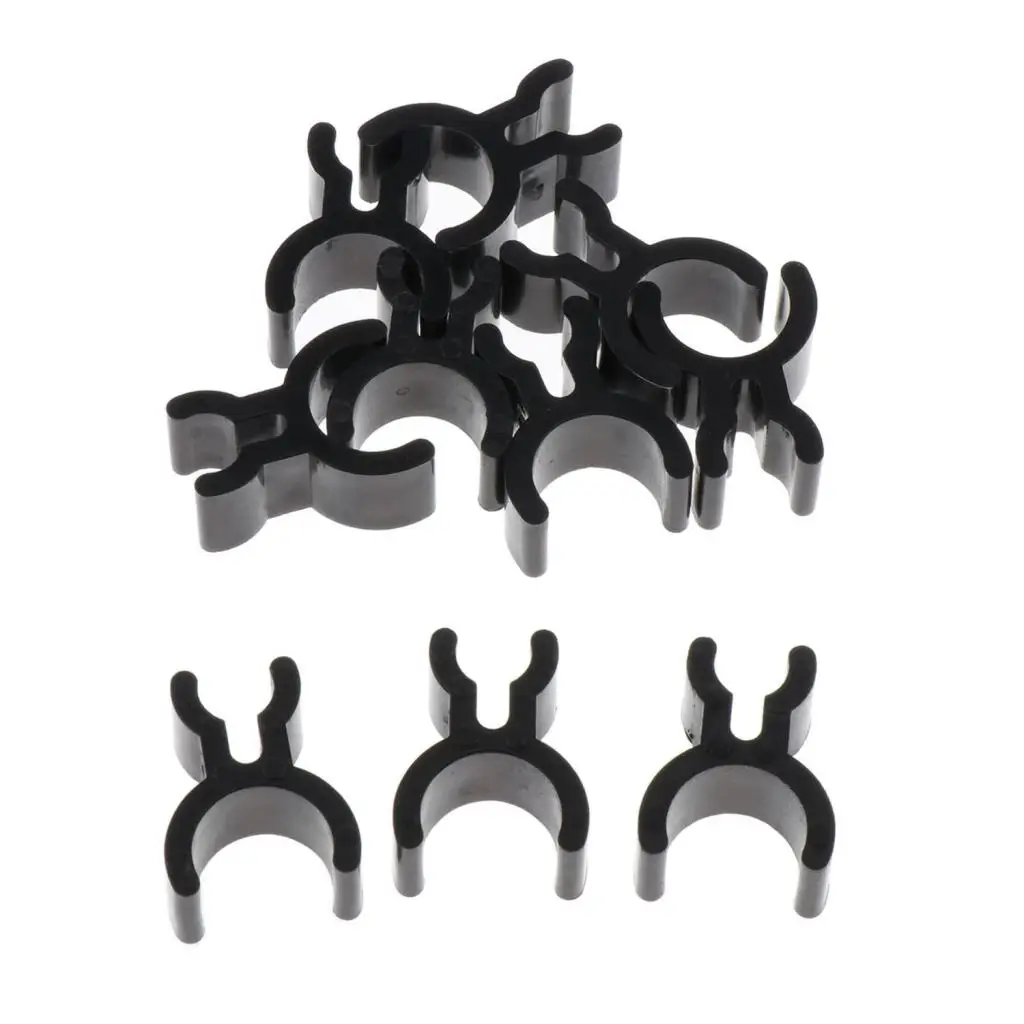 10x Trumpet Pencil Clip, Trumpet Horn French Horn Clips, Black