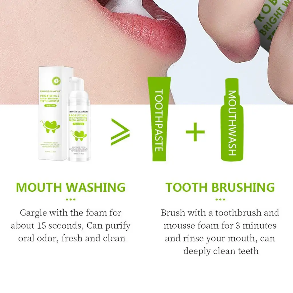 Tooth Whitening Toothpaste Intensive Natural Shining Ultra-fine Mousse