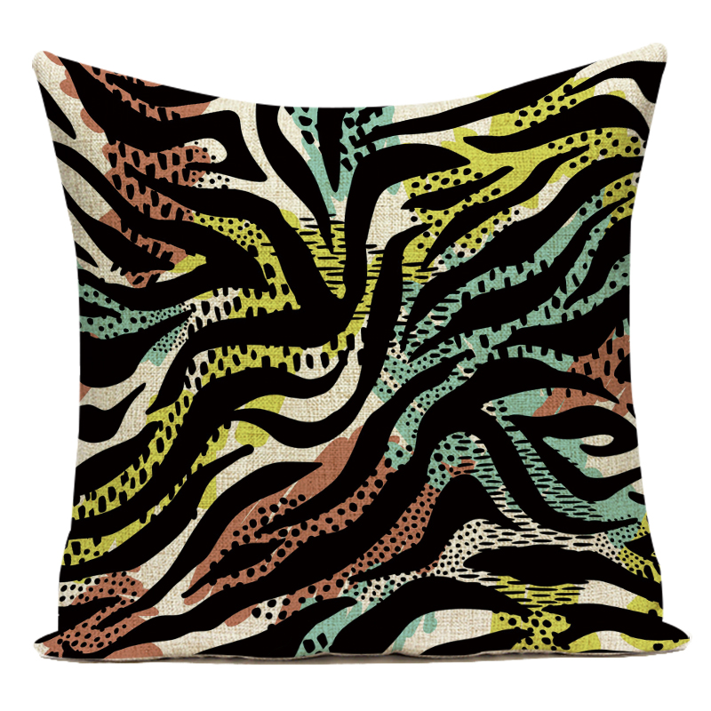 Kissenbezüge im nordischen Stil, dekorative Bauernhaus-Heimdekoration, geometrischer Polyester-Kissenbezug für Sofa, Zuhause, Wohnzimmer – Detail 6