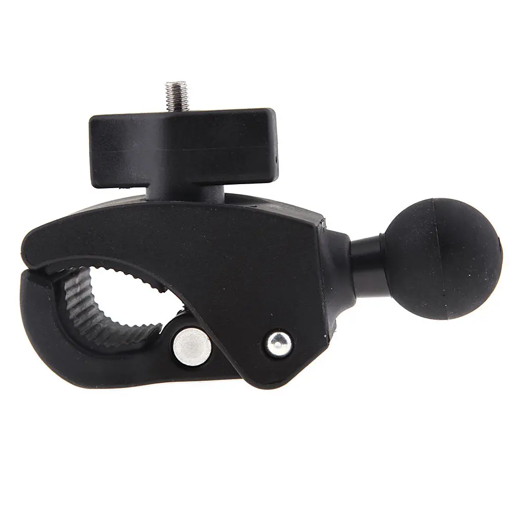 1`` Motorbike Ball Adapter Clamp Handlebar Mount 16-38mm Socket Phone Holder Universal for Camera GPS Cell Phones