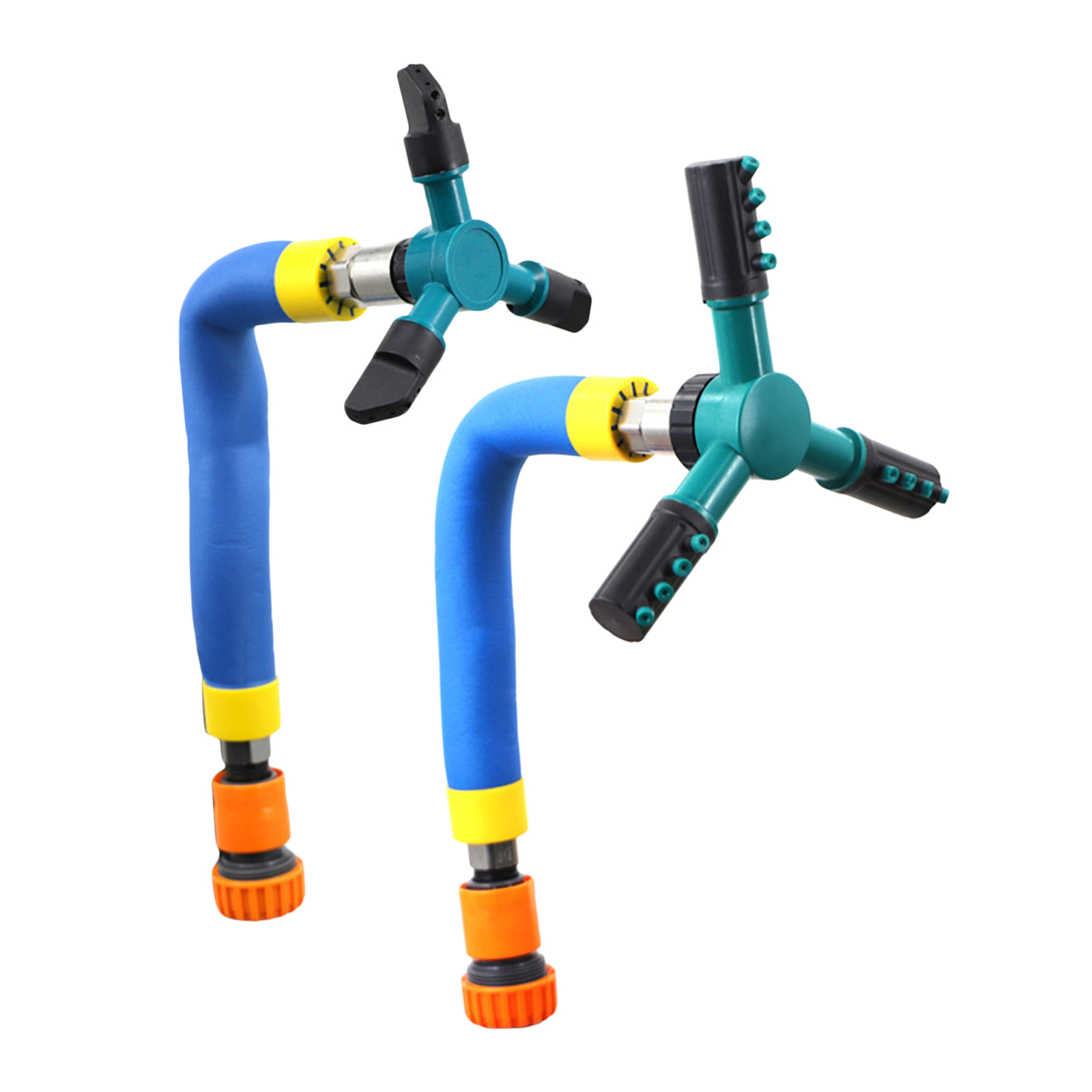 360° Rotating Water Sprinkler Trampoline Rotary Sprinkler for Outdoor Backyard Water Park Summer Gardening Sprinklers