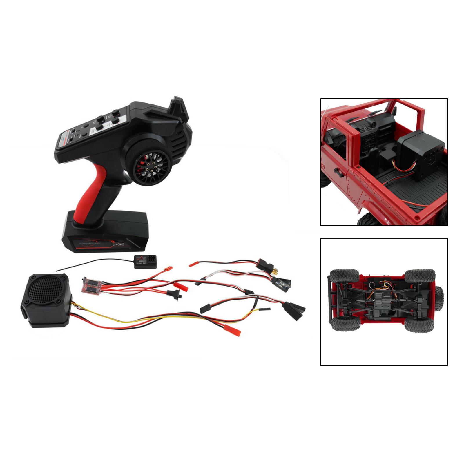 Engine Simulation Sound System without Battery for 1/5 1//8 1/10 Vehicle